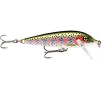Rapala - Leurre de Pêche Countdown - Matériel de Pêche avec Construction Balsa - Leurre Pêche d'eau Douce - Profondeur de Nage 0.6-0.9m - Taille 3cm / 4g - Fabriqué en Estonie - Rainbow Trout