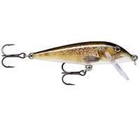 Rapala - Leurre de Pêche CountDown - Matériel de Pêche avec Construction Balsa - Leurre Pêche d'Eau Douce - Profondeur de Nage 2.1-3m - Taille 9cm / 12g - Fabriqué en Estonie - Live Brown Trout