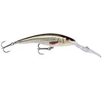 Rapala - Leurre de Pêche Deep Tail Dancer - Leurre Pêche en Balsa avec Bavette - Matériel de Pêche d’Eau Douce - Prof de Nage 9m - Taille 11cm / 22g - Fabriqué en Estonie - Live Roach