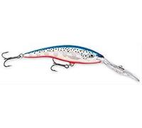 Rapala Leurre de pêche Deep Tail Dancer TDD11 – Flottant 11 cm 22 g Prof. 9 m – Balsa Blue Flash