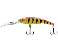 Rapala - Leurre de Pêche Deep Tail Dancer - Leurre Pêche en Balsa avec Bavette - Matériel de Pêche d’Eau Douce - Prof de Nage 6m - Taille 9cm / 13g - Fabriqué en Estonie - Hot Tiger