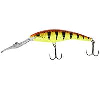 Rapala Hot Tiger Deep Dancer-Leurre Balsa avec Bavette-Matériel de Pêche d’Eau Douce-Prof de Nage 9m-Taille 11cm / 22g-Fabriqué en Estonie Unisex-Adult, 11 cm / 22 g