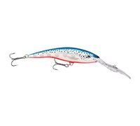 Rapala - Leurre de Pêche Deep Tail Dancer - Leurre Pêche en Balsa avec Bavette - Matériel de Pêche d’Eau Douce - Prof de Nage 12m - Taille 13cm / 42g - Fabriqué en Estonie - Blue Flash