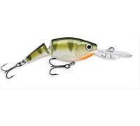 Rapala, Leurre de Pêche Essentiels Jointed Shad Rap, Taille : 7 cm/13 g, Leurre Eau Douce Coulant, Profondeur de Nage : 1,8-3,9 m, Matériel Plastique, Yellow Perch YP