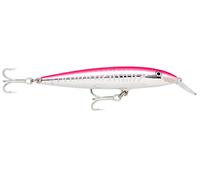 Rapala - Leurre de Pêche Floating Magnum - Matériel de Pêche avec Construction Balsa - Leurre Pêche d'Eau Douce - Fabriqué en Estonie - Prof de Nage 2.7 - 3.3m - Taille 14cm / 22g - Hot Pink UV
