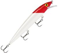 Rapala - Leurre de Pêche Husky Jerk - Matériel de Pêche avec Corps de Densité Neutre - Leurre Pêche d'Eau Douce - Prof de Nage 1.2-2.4m - Taille 10cm / 10g - Fabriqué en Estonie - Red Hot