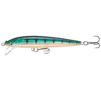 Rapala - Leurre de Pêche Husky Jerk - Matériel de Pêche avec Corps de Densité Neutre - Leurre Pêche d'Eau Douce - Prof de Nage 1.2-2.4m - Taille 10cm / 10g - Fabriqué en Estonie - Glass Perch