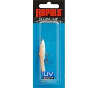 Rapala - Leurre de Pêche Jigging Rap - Matériel de Pêche Nage Naturelle - Leurre Pêche pour Jigger - Profondeur de Nage Variable - 7cm / 18g - Fabriqué en Estonie - Orange Tiger UV