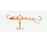 Rapala - Leurre de Pêche Jigging Rap - Matériel de Pêche Nage Naturelle - Leurre Pêche pour Jigger - Profondeur de Nage Variable - 7cm / 18g - Fabriqué en Estonie - Glow Zebra Fluorescent Red