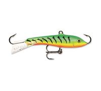 Rapala - Leurre de Pêche Jigging Rap - Matériel de Pêche Nage Naturelle - Leurre Pêche pour Jigger - Profondeur de Nage Variable - 7cm / 18g - Fabriqué en Estonie - Glow Tiger