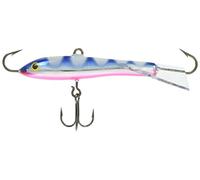 Rapala - Leurre de Pêche Jigging Rap - Matériel de Pêche Nage Naturelle - Leurre Pêche pour Jigger - Profondeur de Nage Variable - 7cm / 18g - Fabriqué en Estonie - Glow Zebra Blue Pink