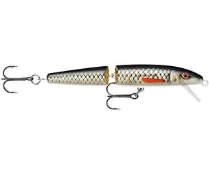 Rapala - Leurre de Pêche Jointed - Construction Abachi - Leurre Pêche d'eau Douce Flottant - Profondeur de Nage 1,2-4,2m - Taille 13cm / 18g - Fabriqué en Estonie - Live Roach