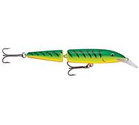 Rapala - Leurre de Pêche Jointed - Matériel de Pêche avec Construction Balsa - Leurre Pêche en Eau Douce - Fabriqué en Estonie - Prof de Nage 1.2 - 4.2 m - Taille 13 cm / 18 g - Firetiger