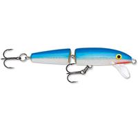 Rapala - Leurre de Pêche Jointed - Matériel de Pêche avec Construction Balsa - Leurre Pêche en Eau Douce - Fabriqué en Estonie - Prof de Nage 1.5 - 2.1 m - Taille 9 cm / 7 g - Hot Tiger