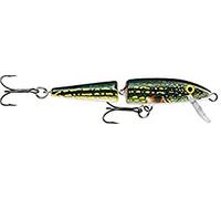 Rapala - Leurre de Pêche Jointed - Matériel de Pêche avec Construction Balsa - Leurre Pêche en Eau Douce - Fabriqué en Estonie - Prof de Nage 1.2 - 2.4 m - Taille 11 cm / 9 g - Pike