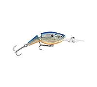 Rapala - Leurre de Pêche Jointed Shad Rap - Matériel de Pêche avec Corps Léger et Résistant - Leurre Pêche d'Eau Douce - Fabriqué en Estonie - Prof de Nage 2.1-4.5m - Taille 9cm / 25g - Blue Shad
