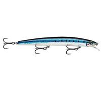 Rapala - Leurre de Pêche MaxRap - Matériel de Pêche avec Construction Plastique - Leurre Pêche en Mer Suspending - Profondeur de Nage 0,3-0,9m - Taille 17cm / 28g - Fabriqué en Estonie - Live Sardine