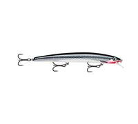 Rapala - Leurre de Pêche MaxRap - Matériel de Pêche avec Construction Plastique - Leurre Pêche en Mer Suspending, Profondeur de Nage 0,3-0,9m - Taille 11cm/13g, Fabriqué en Estonie, Live Baby Sea Bass