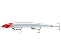Rapala - Leurre de Pêche MaxRap - Matériel de Pêche Corps Aérodynamique - Leurre Pêche en Mer - Profondeur de Nage 0,3 à 0,9m - 13cm / 15g - Fabriqué en Estonie - Flake Red Head