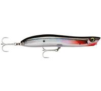 Rapala - Leurre de Pêche MaxRap Walk'N Roll - Construction ABS - Leurre Mer & Eau Douce Flottant - Profondeur de Nage Surface - Taille 10cm / 13g - Fabriqué en Estonie - Flake Silver