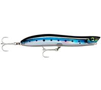 Rapala - Leurre de Pêche MaxRap Walk'N Roll - Construction ABS - Leurre Mer & Eau Douce Flottant - Profondeur de Nage Surface - Taille 10cm / 13g - Fabriqué en Estonie - HD Blue Sardine