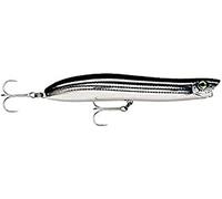 Rapala - Leurre de Pêche MaxRap Walk'n Roll - Matériel de Pêche avec Construction Solide - Leurre Pêche en Mer - Fabriqué en Estonie - Prof de Nage Surface - Taille 13 cm / 29 g - Live Mullet
