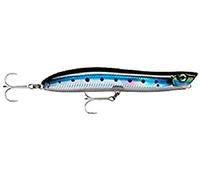 Rapala - Leurre de Pêche MaxRap Walk'n Roll - Matériel de Pêche avec Construction Solide - Leurre Pêche en Mer - Fabriqué en Estonie - Prof de Nage Surface - Taille 13 cm / 29 g - HD Blue Sardine