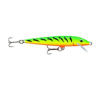 Rapala - Leurre de Pêche Original Floater - Matériel de Pêche avec Construction Balsa - Leurre Pêche d'eau Douce - Prof de Nage 0.9-1.5m - Taille 9cm / 5g - Fabriqué en Estonie - Firetiger