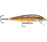 Rapala - Leurre de Pêche Original Floater - Matériel de Pêche avec Construction Balsa - Leurre Pêche d'Eau Douce - Prof de Nage 0.9-1.5m - Taille 7cm / 4g - Fabriqué en Estonie - Brown Trout