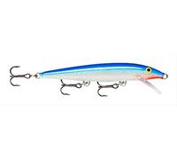 Rapala - Leurre de Pêche Original Floater - Matériel de Pêche avec Construction Balsa - Leurre Pêche d'Eau Douce - Prof de Nage 1.2-1.8m - Taille 11cm / 6g - Fabriqué en Estonie - Blue
