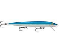 Rapala - Leurre de Pêche Original Floater - Matériel de Pêche avec Construction Balsa - Leurre Pêche d'Eau Douce - Prof de Nage 1.2-1.8m - Taille 13cm / 7g - Fabriqué en Estonie - Blue