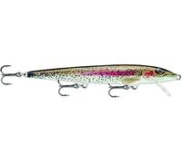 Rapala - Leurre de Pêche Original Floater - Matériel de Pêche avec Construction Balsa - Leurre Pêche d'Eau Douce - Prof de Nage 0.9-1.5m - Taille 9cm / 5g - Fabriqué en Estonie - Live Rainbow Trout