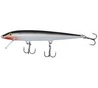 Rapala - Leurre de Pêche Original Floater - Matériel de Pêche avec Construction Balsa - Leurre Pêche d'Eau Douce - Prof de Nage 1.2-1.8m - Taille 11cm / 6g - Fabriqué en Estonie - Silver