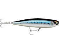 Rapala - Leurre de Pêche Precision Xtreme Pencil Saltwater Construction Plastique - Leurre Mer Flottant - Profondeur de Nage Surface - Taille 10,7cm / 21g - Fabriqué en Estonie - Live Blue Sardine