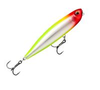 Rapala, Leurre de Pêche Precision Xtreme Pencil, Taille : 10,7 cm/21 g, Leurre Mer Flottant, Profondeur de Nage : Surface, Matériel de Pêche en Plastique, Clown CLN