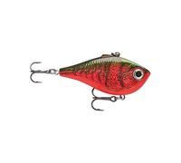 Rapala - Leurre de Pêche Rippin’ Rap - Matériel de Pêche Corps Fin et sans Bavette - Leurre Pêche d'eau Douce - Profondeur de Nage Variable - 5cm / 9g - Fabriqué en Estonie - Red Crawdad Multicolore