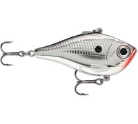 Rapala - Leurre de Pêche Rippin’ Rap - Matériel de Pêche Corps Fin et sans Bavette - Leurre Pêche d'eau Douce - Profondeur de Nage Variable - 5cm / 9g - Fabriqué en Estonie - Chrome