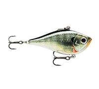 Rapala Leurre de pêche Rippin’ Rap – Corps fin sans bavette – 5 cm/9 g Chrome Bluegill