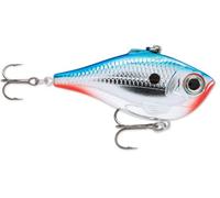 Rapala - Leurre de Pêche Rippin’ Rap - Matériel de Pêche Corps Fin et sans Bavette - Leurre Pêche d'eau Douce - Profondeur de Nage Variable - 7cm / 24g - Fabriqué en Estonie - Chrome Blue