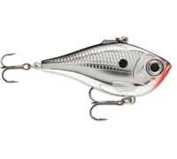 Rapala - Leurre de Pêche Rippin’ Rap - Matériel de Pêche Corps Fin et sans Bavette - Leurre Pêche d'eau Douce - Profondeur de Nage Variable - 5cm / 9g - Fabriqué en Estonie - Chrome