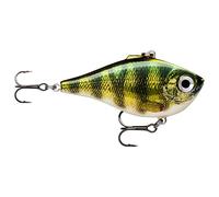 Rapala - Leurre de Pêche Rippin’ Rap - Matériel de Pêche Corps Fin et sans Bavette - Leurre Pêche d'eau Douce - Profondeur de Nage Variable - 7cm / 24g - Fabriqué en Estonie - Live Perch