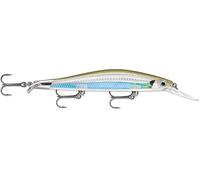Rapala - Leurre de Pêche Ripstop Deep - Matériel de Pêche pour Profondeurs avec 2 Bavettes - Leurre Pêche d'eau Douce - Profondeur de Nage 2.4-2.9m - 12cm / 15g - Fabriqué en Estonie - Carbon