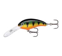 Rapala - Leurre de Pêche Shad Dancer - Matériel de Pêche Corps Balsa - Leurre Pêche à la Traîne d'Eau Douce - Profondeur de Nage 2,1 à 3m - 4cm / 5g - Fabriqué en Estonie - Legendary Perch