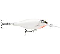 Rapala - Leurre de Pêche Shad Rap Elite Construction Balsa (sans Plomb) - Leurre Eau Douce Flottant - Profondeur de Nage 3,3m - Taille 7,5cm / 12g - Fabriqué en Estonie - Gilded Glass Ghost