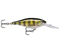 Rapala - Leurre de Pêche Shad Rap - Leurre Pêche Construction Balsa - Matériel de Pêche d'Eau Douce - Prof de Nage 2.4-4.5m - Taille 9cm / 15g - Fabriqué en Estonie - Live Roach