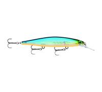 Rapala - Leurre de Pêche Shadow Rap Deep - Matériel de Pêche d'Eau Douce - Leurre Pêche Réactif et Agressif - Prof de Nage 1.2-2.4m - Taille 11cm / 13g - Fabriqué en Estonie - Blue Ghost