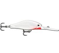 Rapala - Leurre de Pêche Shadow Rap Jack Deep - Construction Plastique - Leurre Pêche d'eau Douce Flottant - Profondeur de Nage 4m - Taille 7cm / 10g - Fabriqué en Estonie - Glass Ghost