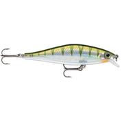 Rapala - Leurre de Pêche Shadow Rap Shad - Matériel de Pêche pour Gros Poissons - Leurre Pêche d'Eau Douce - Profondeur de Nage 0.9-1.2m - Taille 9cm / 12g - Fabriqué en Estonie - Yellow Perch