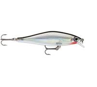 Rapala - Leurre de Pêche Shadow Rap Shad - Matériel de Pêche pour Gros Poissons - Leurre Pêche d'Eau Douce - Profondeur de Nage 0.9-1.2m - Taille 9cm / 12g - Fabriqué en Estonie - Silver