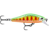 Rapala - Leurre de Pêche Shadow Rap Solid Shad - Construction Plastique - Leurre Pêche d'eau Douce Coulant - Profondeur de Nage 0,9-1,2m - Taille 5cm / 5,5g - Fabriqué en Estonie - Green Shad